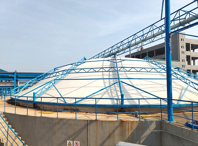 膜結構污水池蓋